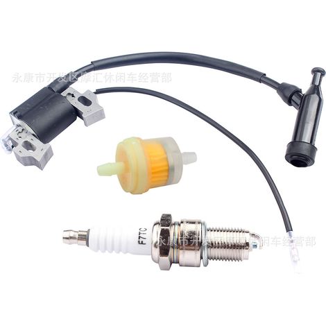 Compatible with Predator 212cc 5.5HP 196cc CT200U Baja Gx160 high-voltage spark plugs (1/4)