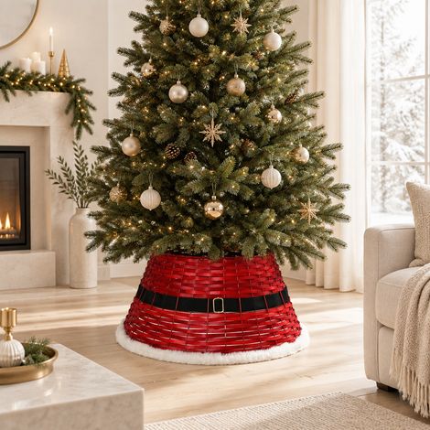 Copri base "Babbo Natale", decorazione Natalizia per Albero di Natale -Ø 70 cm (1/5)