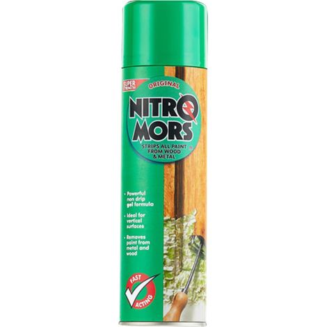 Nitromors NPV500 All-Purpose Paint & Varnish Remover 500ml Aerosol NITNPV500