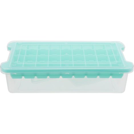 Moule à Glaçons en Silicone Couvercle et Pelle, Pratique Facile (1/5)