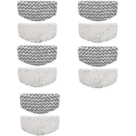 Lot de 10 lingettes lavables AURA pour nettoyeurs vapeur Bissell PowerFresh séries 1940/1806/1544/2075 (2025) (1/5)