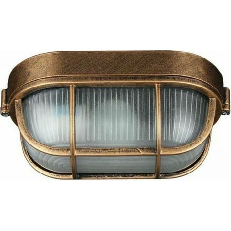 Outdoor Wall Light, Die-cast Aluminum Oval Wall Sconce, Nautical Marine Wall Light, Industrial Vintage Light, Boat Lamp, Decor Wall Patio Corridor Lamps (1/5)