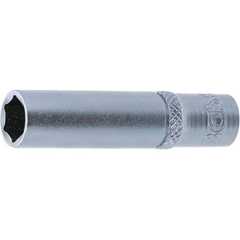 Douille pour Clé Six Pans Longue 6,3 mm (1/4) - Précision et Durabilité, Acier, Zones Difficiles - D-Work (1/5)