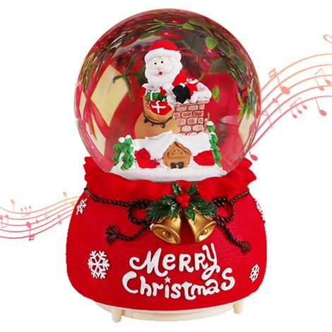 Lanterne de Boule à Eau Lanterne Boule à Neige Musicale Père pour Cadeaux et décoration intérieure - MMCD-ZGL-04994 (1/5)