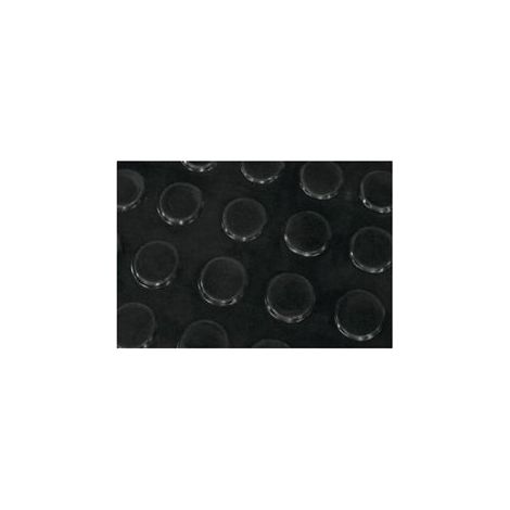 Tappeto Productos Gol Nero Caucciù Cerchi 1 x 10 m (1/2)