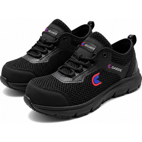 Chaussures de sécurité mi-hautes CJ009 taille 38 en cuir embossé avec embout acier cj009 38 34 × 22 × 12 cm 1,5 kg – Livraison gratuite