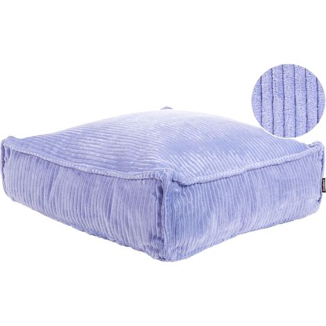 Pouffe ALLOZAI Velvet Light Violet