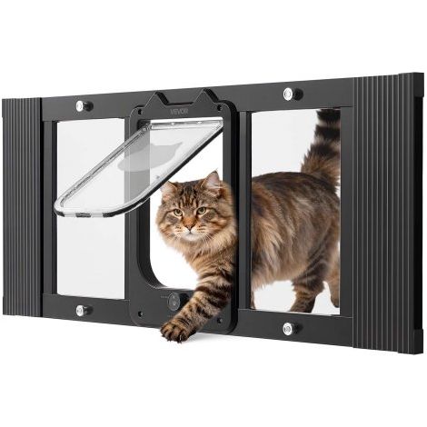 Chatière pour Chat Convient aux Fenêtres de 787 à 914 mm (1/5)