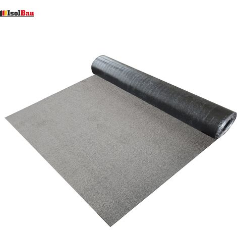 Papier de toiture thermoscellable IsolBau V60 S4, gris poudré, 5 m²