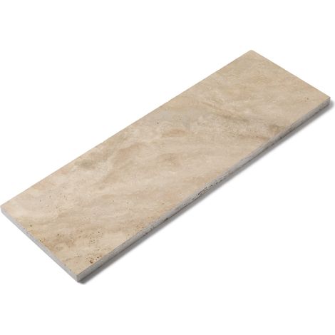 Couvertine Travertin Beige Nuancé 100x33x3 cm (à l'unité) - RO'MA NATURE