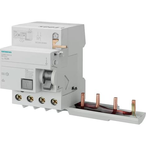 Siemens Differenzialblock 5SM2345-6 4P 63A Typ A Sentron Empfindlichkeit 30mA (1/2)