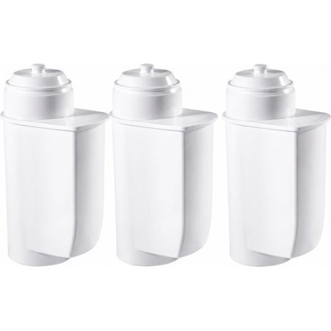 Cartouche filtrante pour machine à café, compatible avec Siemens Eq.5 et Eq.6, blanche, lot de 3 (1 pièce) (1/5)