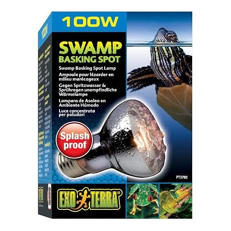 Lampe basking exo-terra swamp basking spot 75W étanche