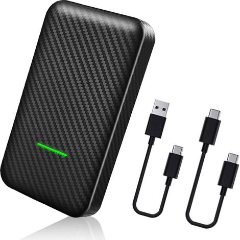 Trade Shop - CARPLAY WIRELESS ADAPTER CARLIN 3.0 AUTO 5G CHIP HALTER KABEL SIRI SPRACHSTEUERUNG - (1/5)