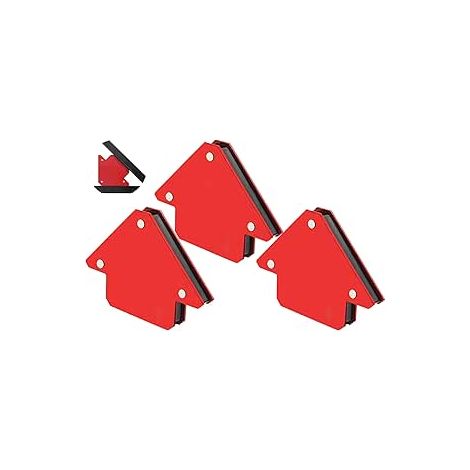 JUEGO 3 ESCUADRAS MAGNETICAS PARA SOLDAR 13KG. ESCUADRAS SOLDAR IMANTADAS (1/5)