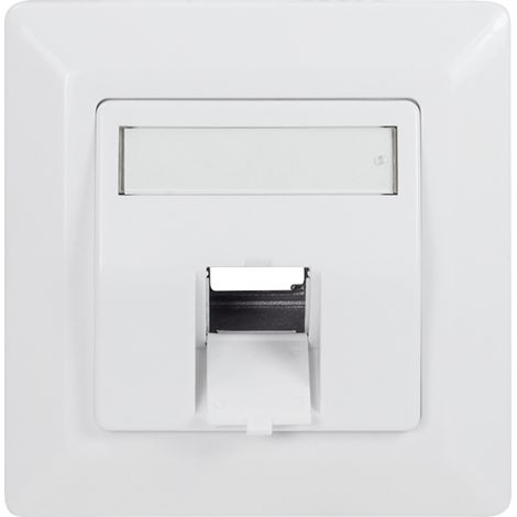 PLACCA INTERRUTTORE LOGILINK NK4026 E TAPPARELLA BIANCA (1/4)