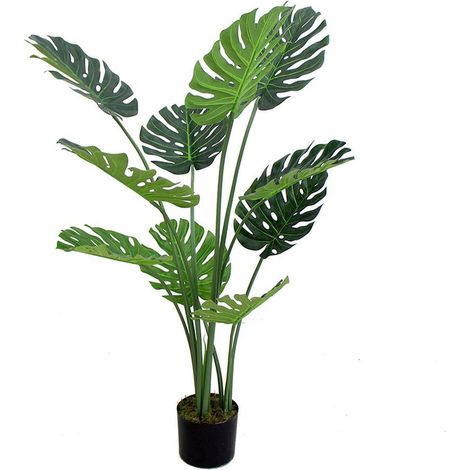 120cm Leaf realistic Artificial Monstera Cheese Plant