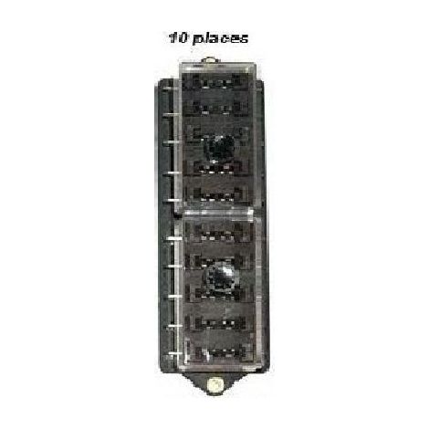 Boite Porte fusibles 10 emplacements (1/2)