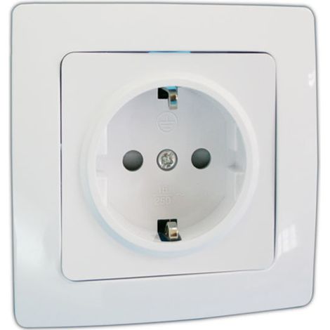 Schuko-Einbaudose Electro Dh 36.535/B/B/B, weiß, 8430552137794