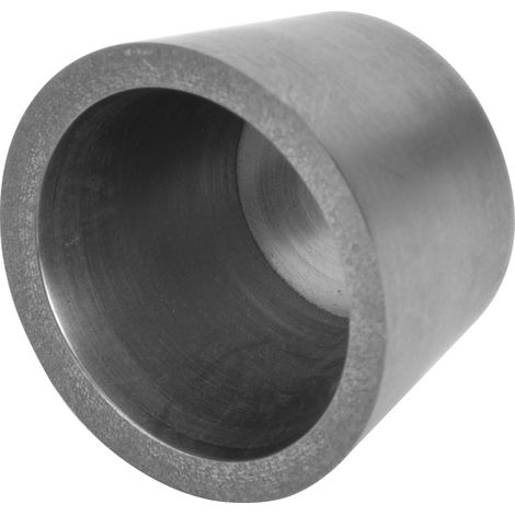 Creuset en graphite pur pour fusion et mélange de métaux, outil d'analyse géologique, diamètre 35 mm x hauteur 22 mm, sans couvercle, résistant haute température (1/5)