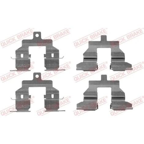 Kit d'accessoires, plaquette de frein à disque Quick Brake 109-1737 NISSAN