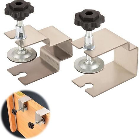 Serre-joints en acier inoxydable pour une utilisation pratique en maintenance, réparation et bricolage.-AquaForge (1/5)