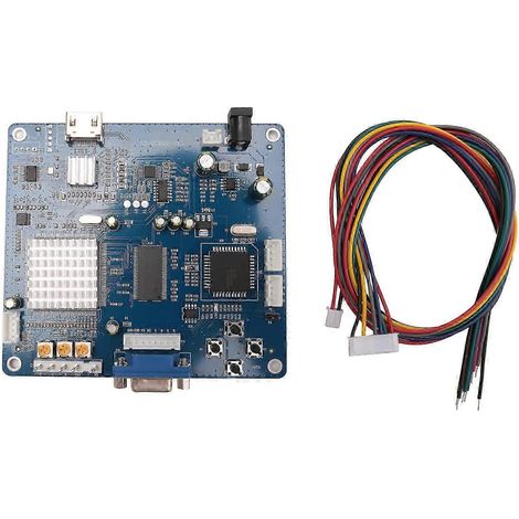 Carte de conversion de sortie vidéo HD VGA/RGB/CGA/EGA/YUV vers HDMI - Compatible avec les bornes d'arcade bleues (kns) (1/5)