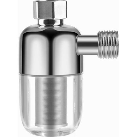 Filtre à Eau de Douche, Petit pré-Filtre avec Filetage 1/2", Filtre Les polluants, idéal pour Les Chauffe-Eau (1/5)