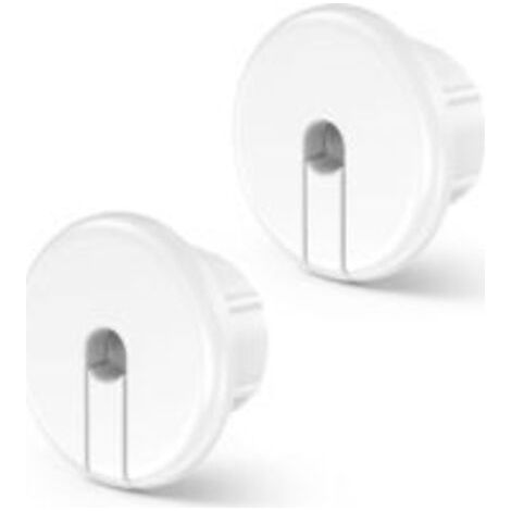 Passe-câble mural pour câble Ethernet Starlink Dishy, trou mural de 1 pouce, passe-câble pour câble Ethernet Starlink pour trous de fils de meubles (Blanc, 3 pièces) (1/5)