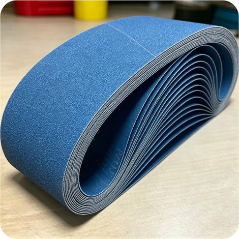 20 Pièces Bandes Abrasives 100 x 915 mm Grain 120 (1/5)