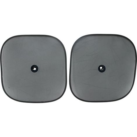 Pare-Soleil Voiture - Pare Soleil latéral Fixation à Ventouse - Fixation par Ventouse Centrale pièces - Dimensions: 44 x 38 cm - Couleur: Noir - Protège de la Chaleur (1/5)