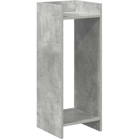 Pflanzenständer Betongrau 30 x 30 x 80 cm Holzwerkstoff vidaXL