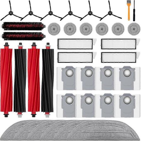 Kit d'accessoires pour pièces de rechange pour aspirateur robot Roborock S8 MaxV Ultra (1/5)
