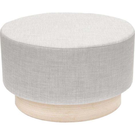 Pouf - HOME DECO FACTORY - Scandinave - Pratique - Gris