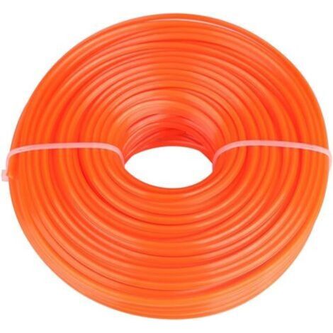 3 mm Débroussailleuse Ligne Bobine de Fil de Corde de Nylon Ligne de débroussailleuse carré en Outils de tondeuses à Gazon Tondeuse de Remplacement (1/5)