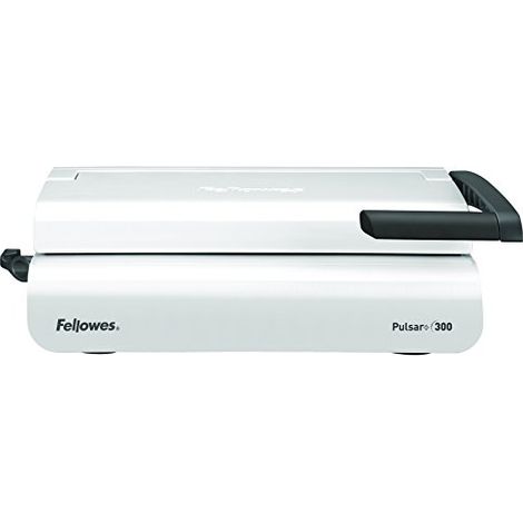 Fellowes Pulsar+ Rilegatrice manuale – Perfora 20 fogli A4 – Rilega 300 fogli – Include 10 copertine trasparenti – Ideale per casa e piccolo ufficio (1/4)