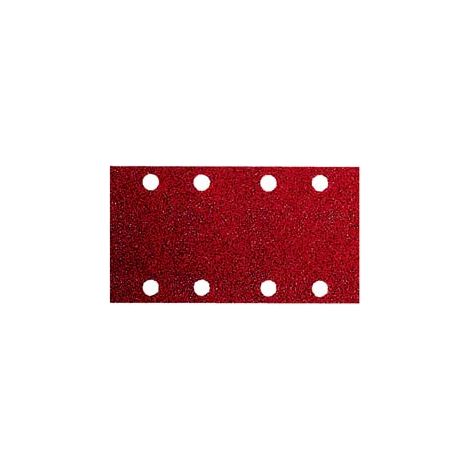 FOGLI CARTA ABRASIVA FORATA CON VELCRO PER LEVIGATRICI- - grana 80 blister da pz.6 - 1 blister IMPERIAL