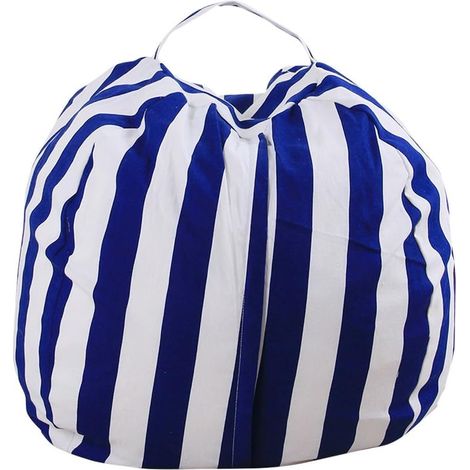 ParaCity extra-large canvas pouf cover - 97 cm - Charming design - For storing children's soft toys and other toys (1/5)