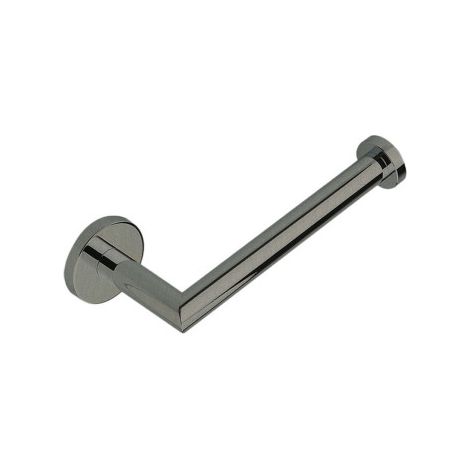 Porte rouleau medea chrome noir brosse - CRISTINA ONDYNA SHME1175