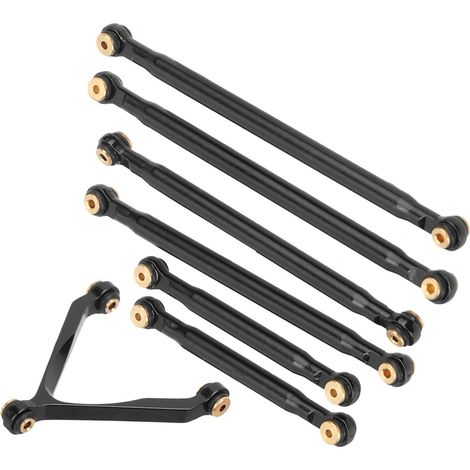 Axial SCX24 C10 1/24 RC-Karosserie Spurstangen-Set, Fahrwerksteile, Schwarz (1/5)