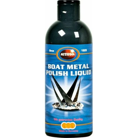 Autosol Marine Metal Polish Liquid con PROTECCIÓN Adicional Botella 250 ML