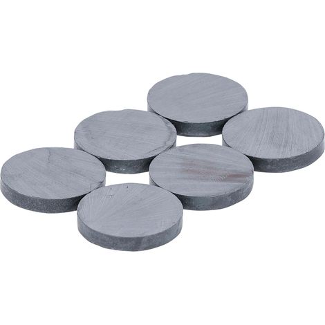 BGS Jeu d’aimants céramiques Ø 25 mm 6 pièces (1/3)
