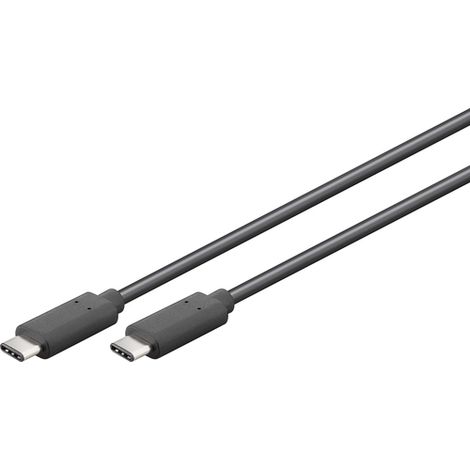 GOOBAY USB 3.1 Typ C Anschlusskabel C/C, 1 m