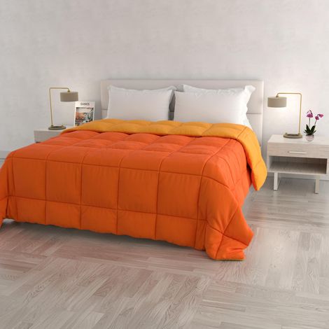 Couette d'hiver, Orange/Jaune, Double, 220 x 270 cm (1/5)