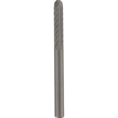 Dremel 9903 Wolfram Karbid Fräser spitz - Zubehör für Multifunktionswerkzeug mit 1 Fräser 3,2mm zum Formen, Glätten und zur Materialabnahme von Stahl, Kunststoff, Holz u.v.m.