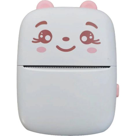 Mini imprimante thermique, imprimante sans fil rechargeable Bluetooth portable, facile à utiliser - Compatible avec les imprimantes (1/4)