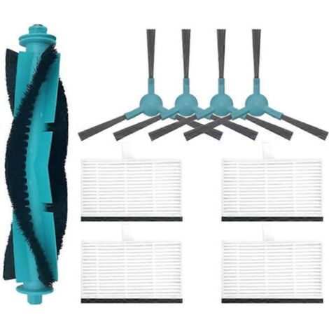 Para aspiradoras Cecotec Conga 2299 Ultra/2499 Ultra: unidad principal, cepillo lateral, filtro HEPA, paño de limpieza, bolsa para el polvo, accesorio A (1/5)