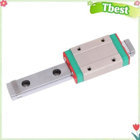 Rail coulissant miniature linéaire MGN12H 100 1R pour l'industrie automatisée (1/4)