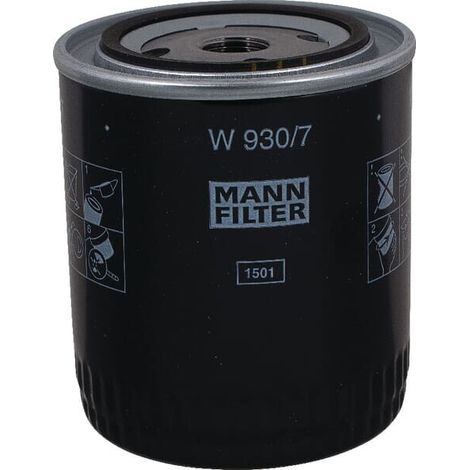 Filtre à huile type vissé Mann Filter W930/7