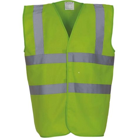 Gilet YOKO alta visibilità Verde lime S
